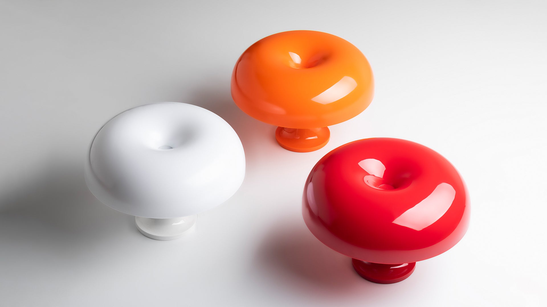 Tischlampe NESSINO orange