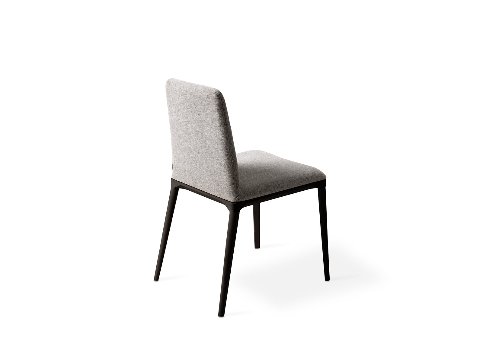 FREYA WOOD upholstered chair with wooden base