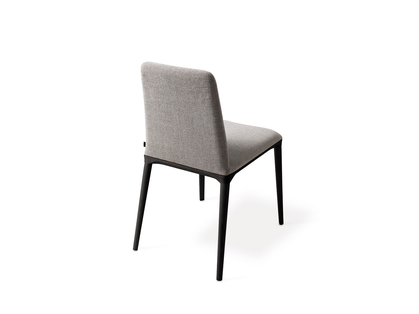 FREYA WOOD upholstered chair with wooden base