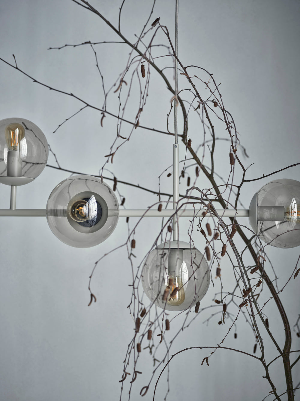 Zwarte ORB kroonluchter