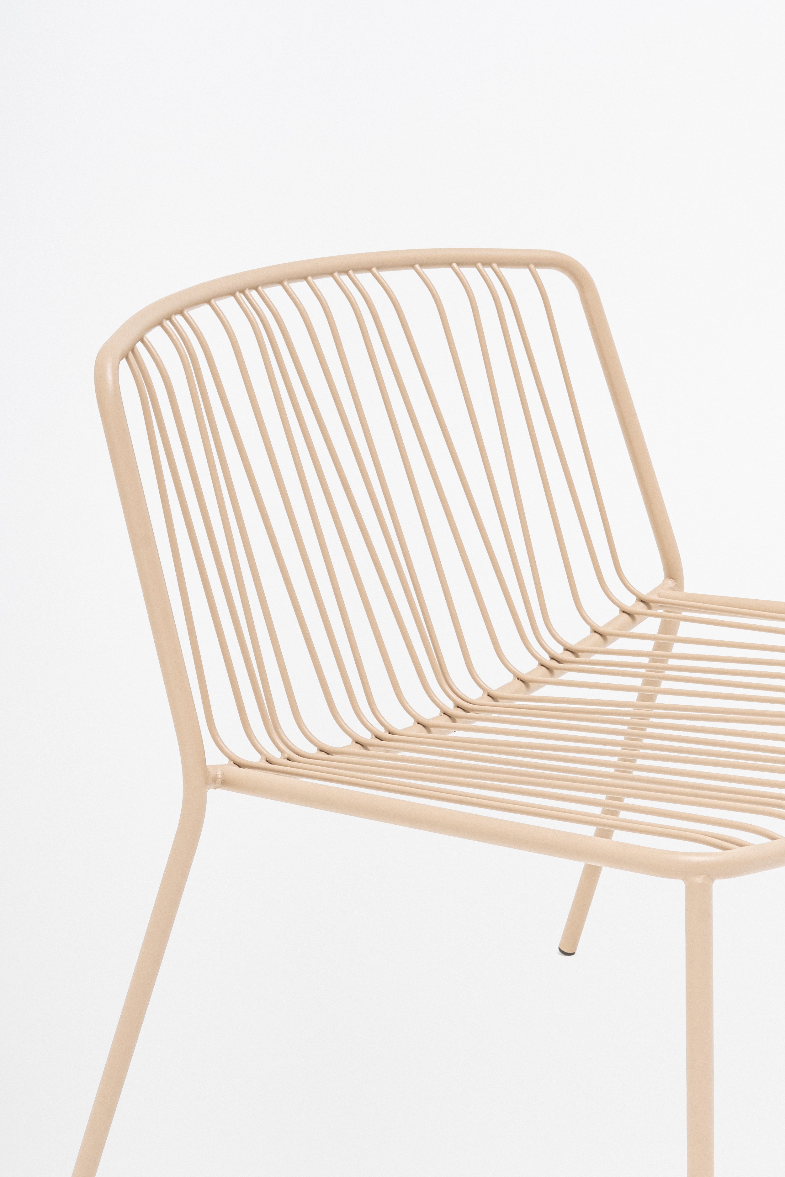 Outdoor armchair bris galvanized steel