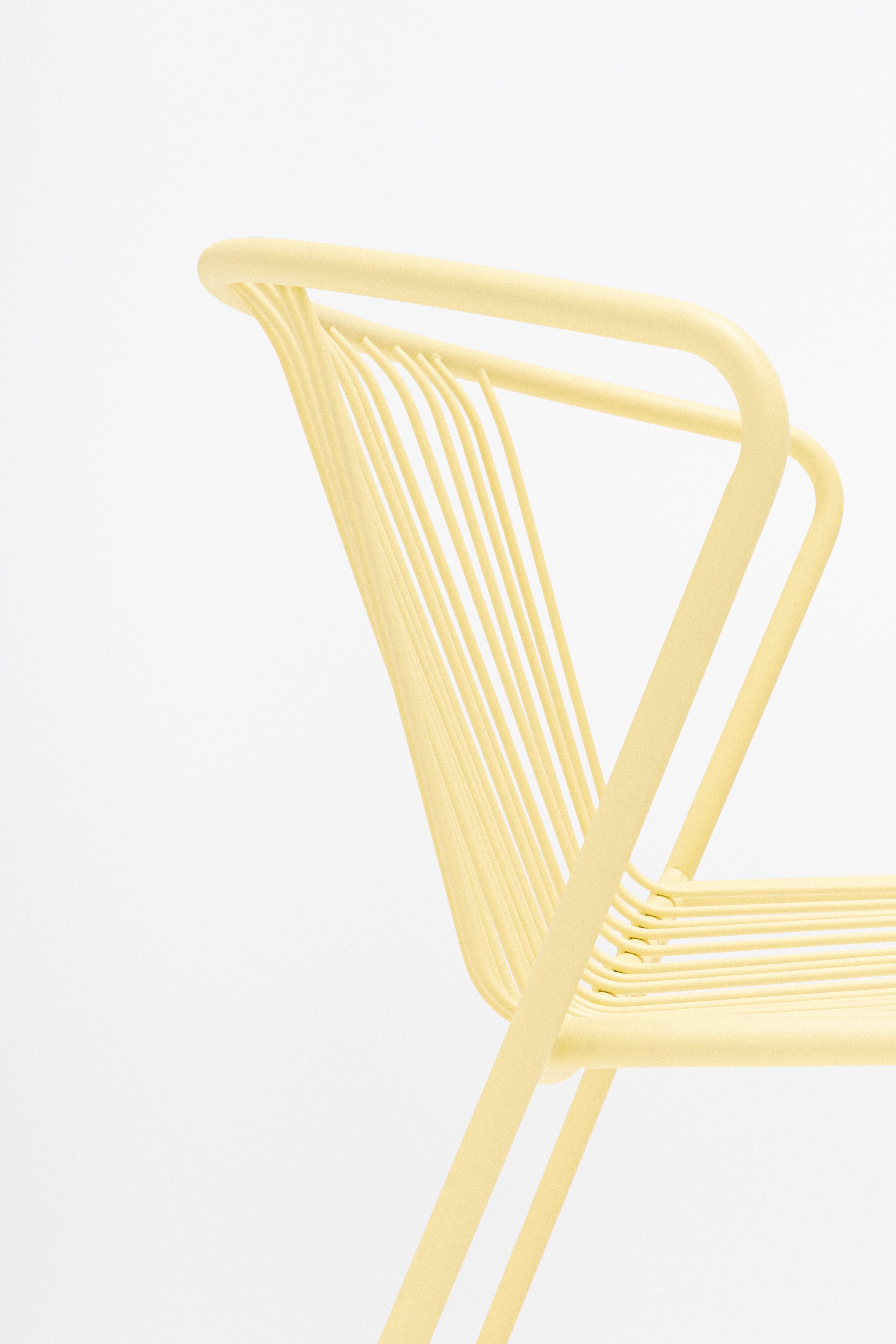 Outdoor armchair bris galvanized steel