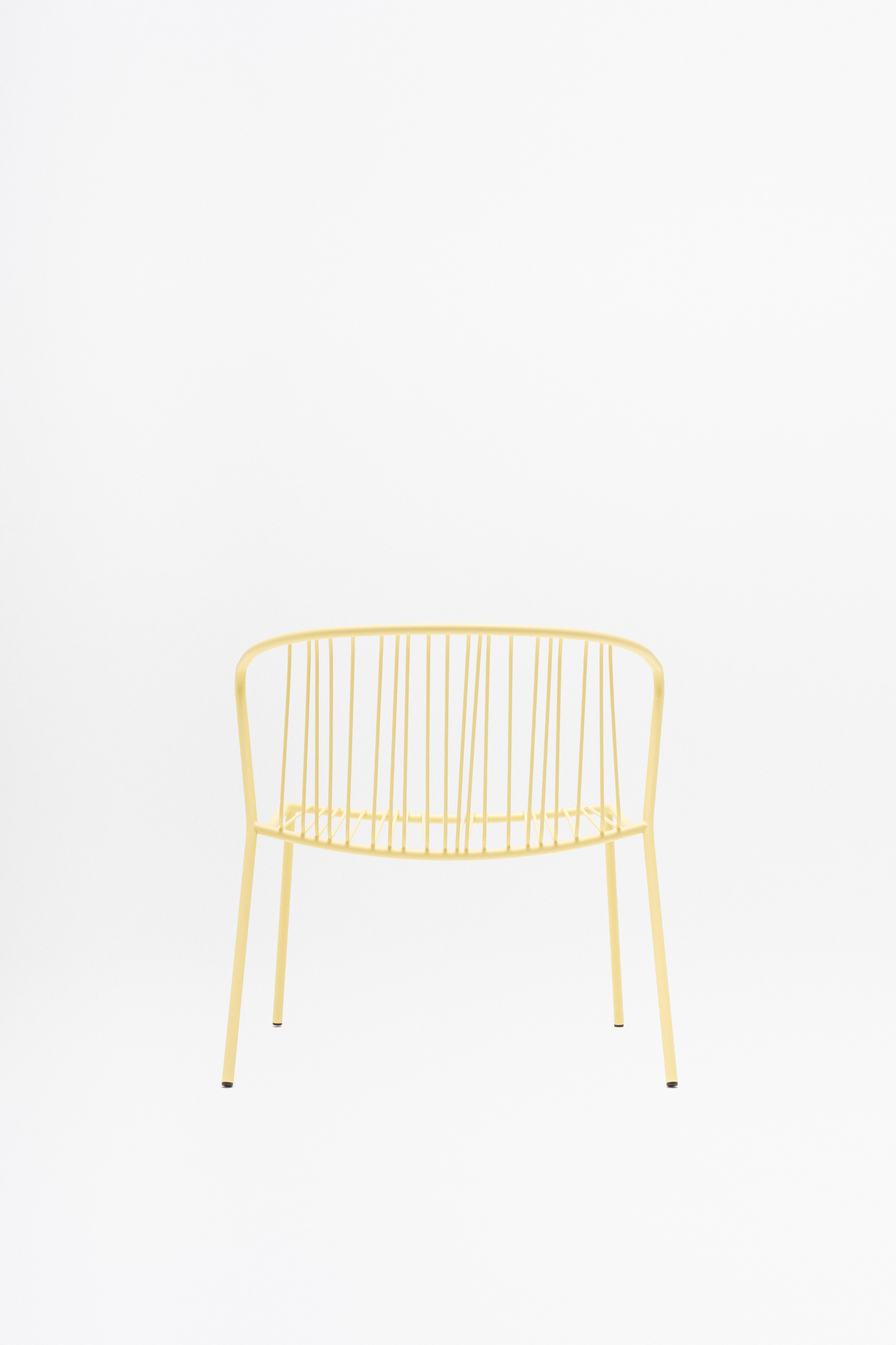 Outdoor armchair bris galvanized steel