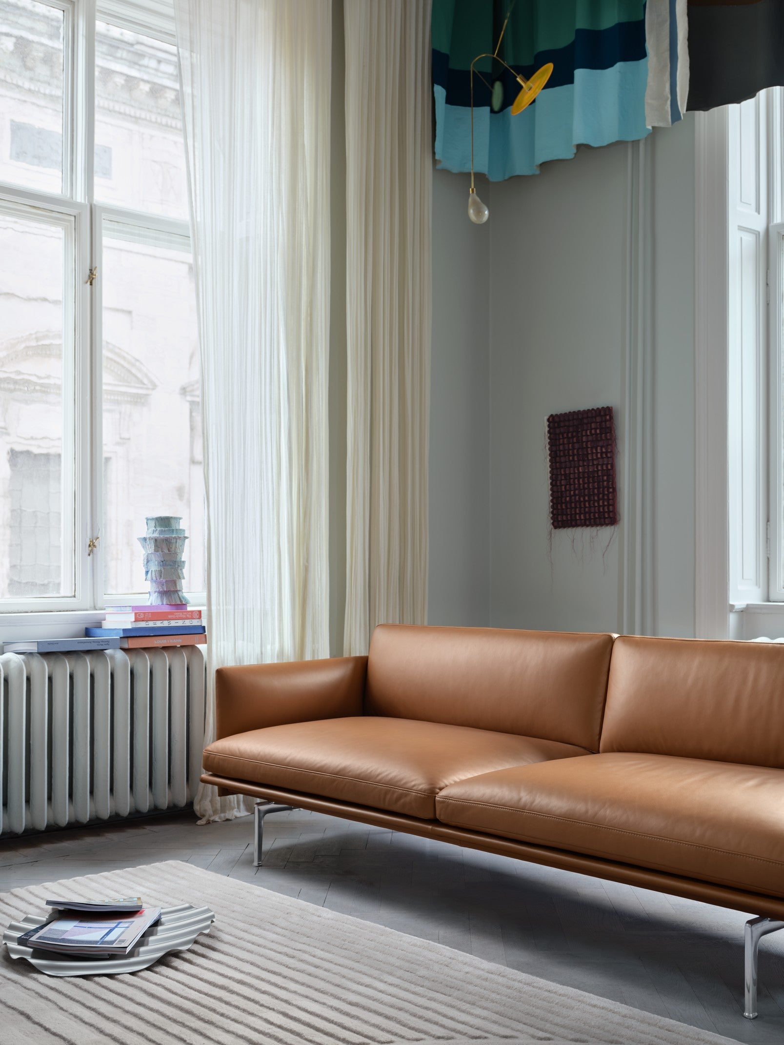 Sofa 3-zits OUTLINE gestoffeerd