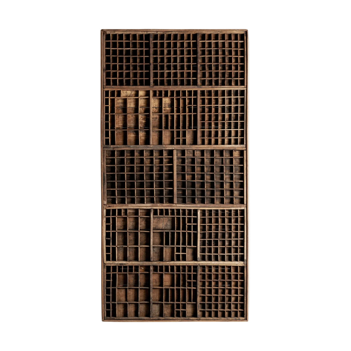 Wanddecoratie KASHERE gerecycled hout