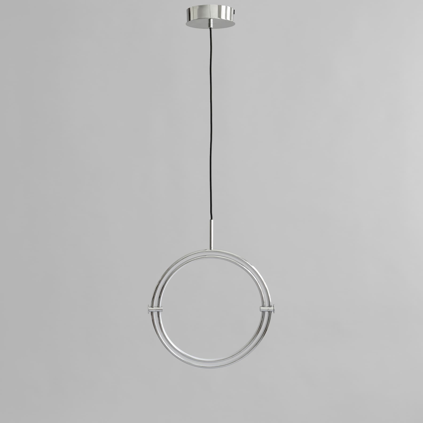 Lampa wisząca MARU srebrny z oświetleniem LED