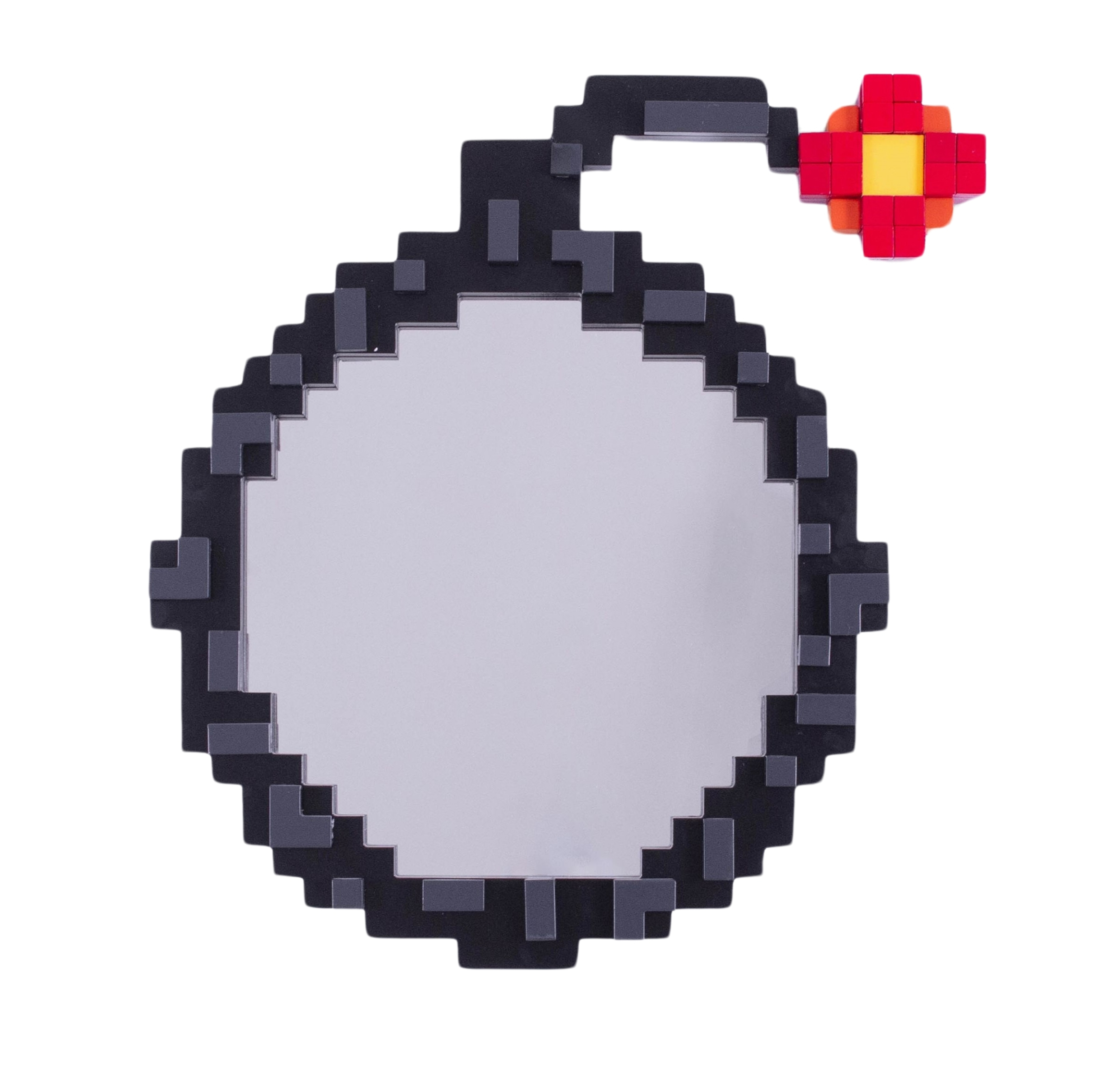 Pixelspiegel - schwarze Bomben