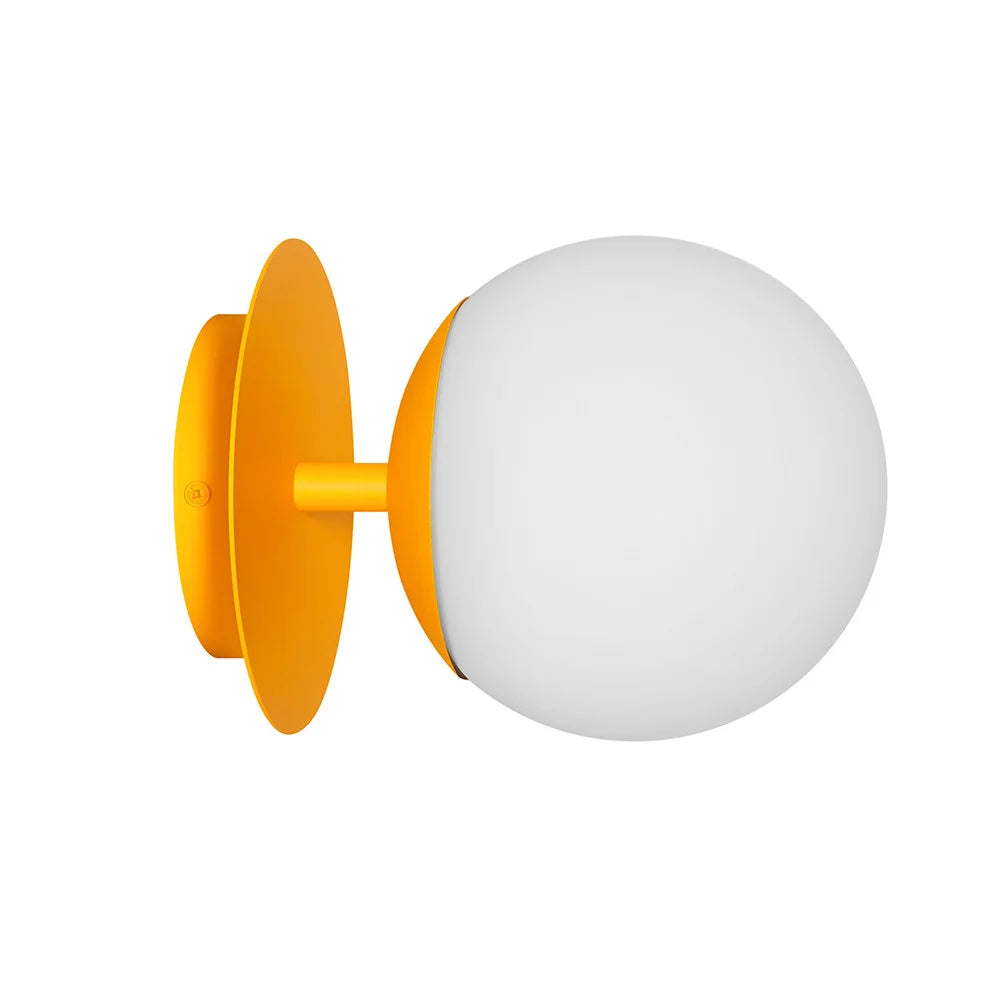 Wall lamp PLAAT orange