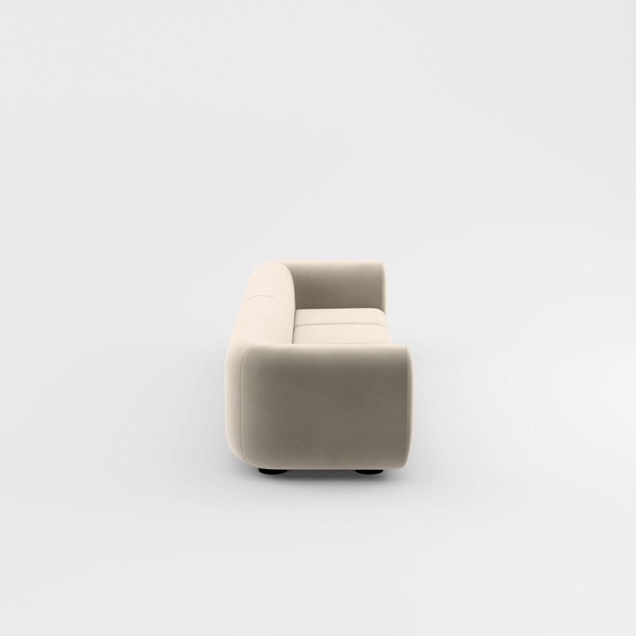 Sofa 4-persoons PLUMP gestoffeerd