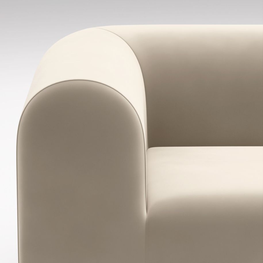 Sofa 4-persoons PLUMP gestoffeerd