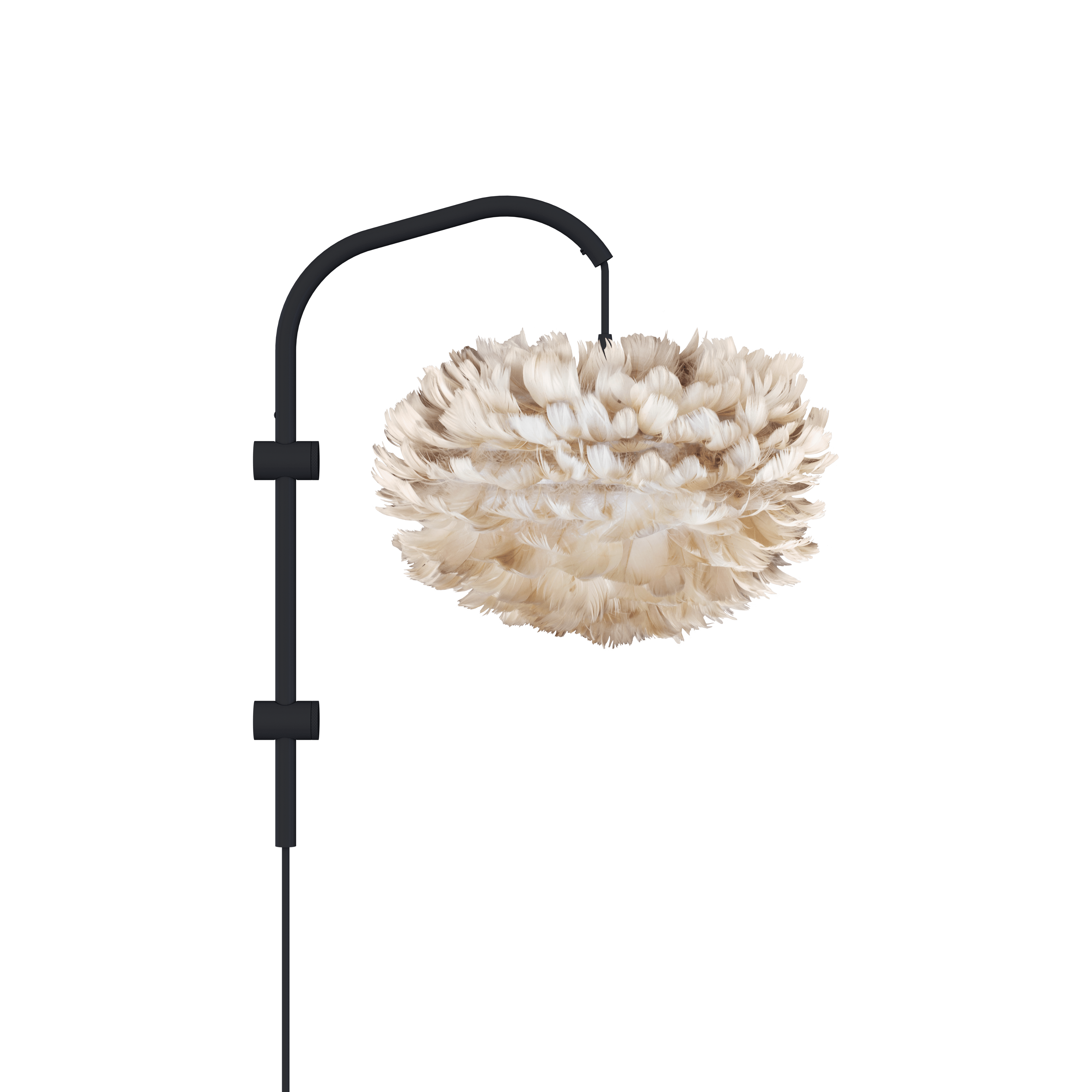 Podstawa lampy ściennej WILLOW MINI czarny – Umage