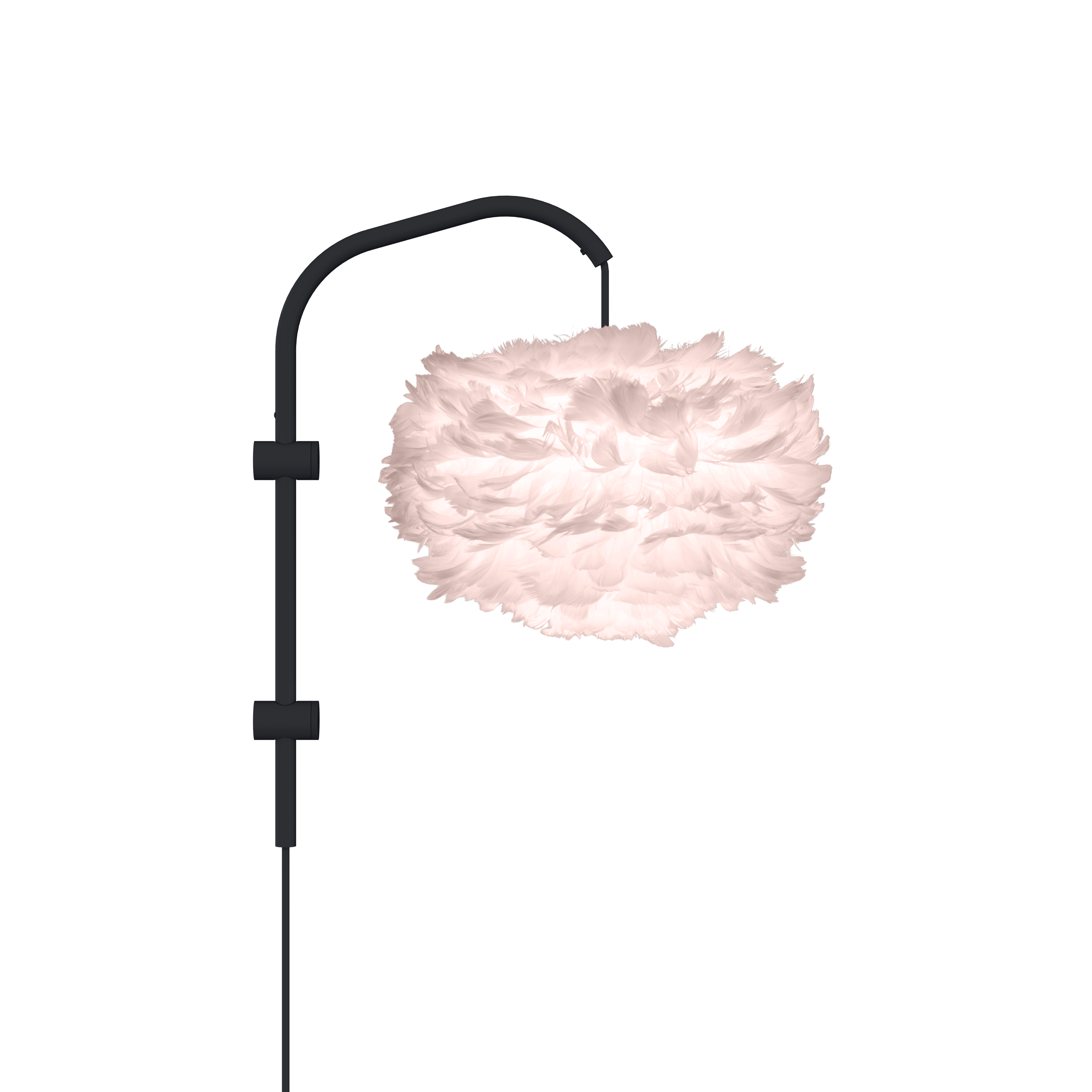 Podstawa lampy ściennej WILLOW MINI czarny – Umage