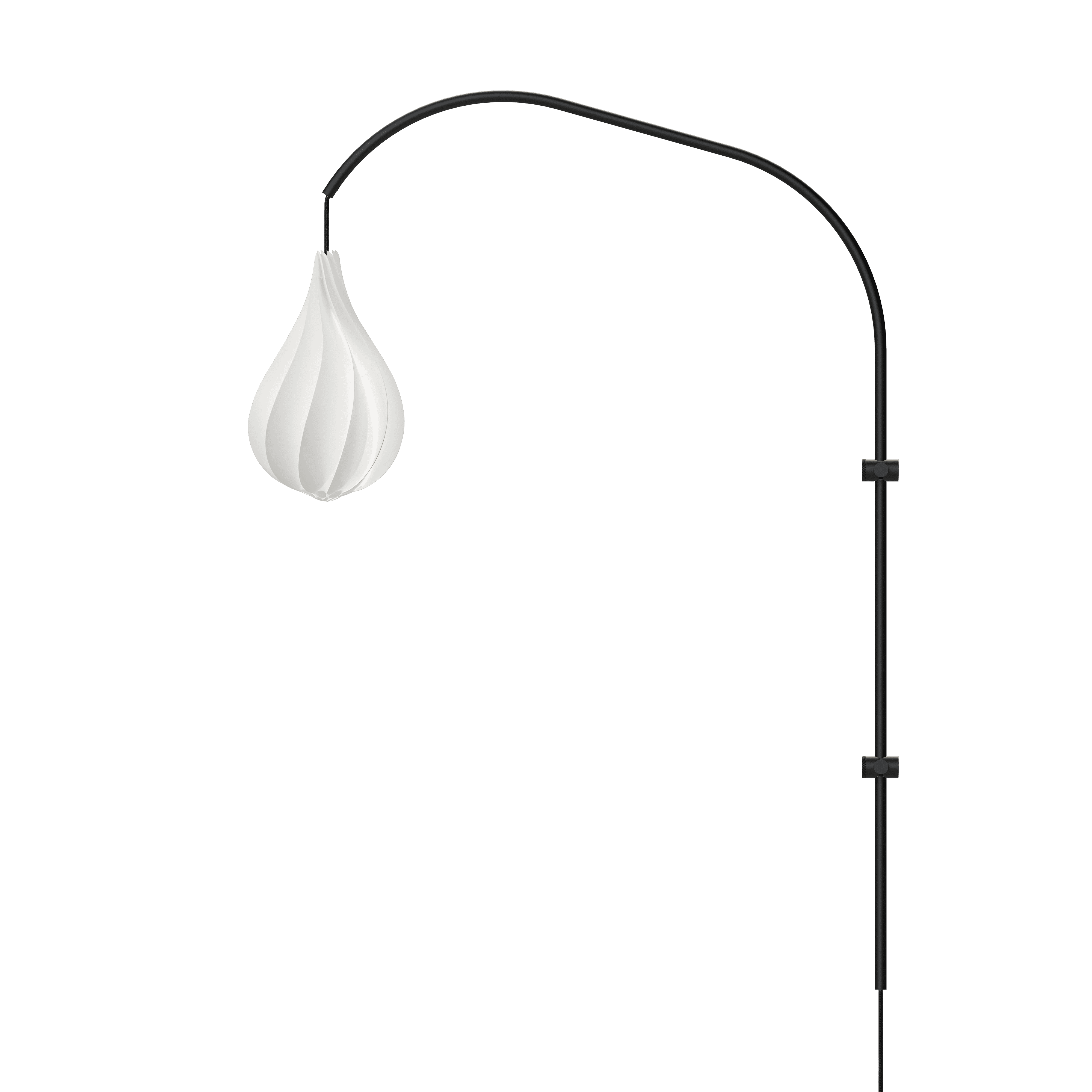 Podstawa lampy ściennej WILLOW SINGLE czarny – styl minimalistyczny