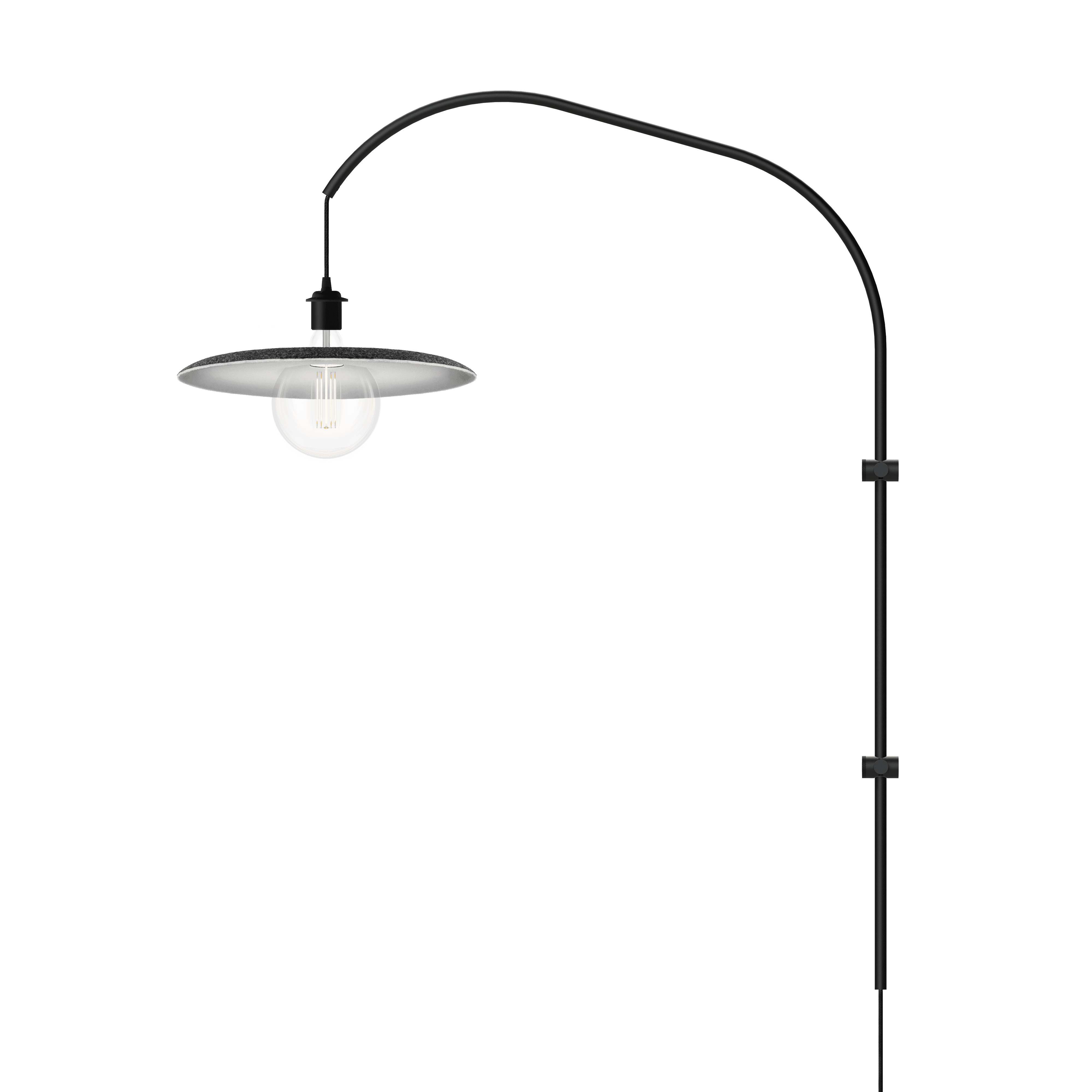 Podstawa lampy ściennej WILLOW SINGLE czarny – Umage
