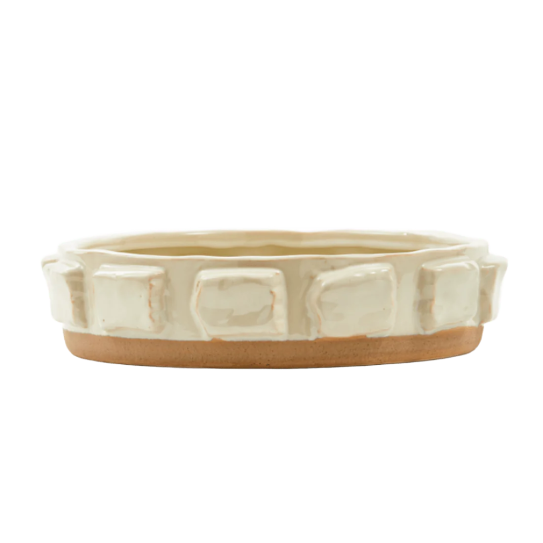 Tablett STRUCTURE BOWL beige