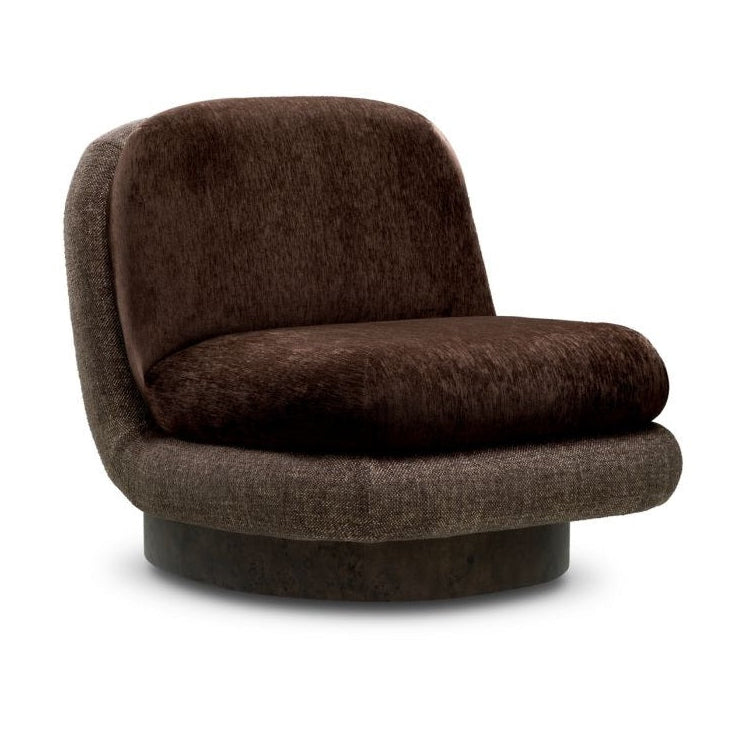 Draaistoel GALIANO bruin