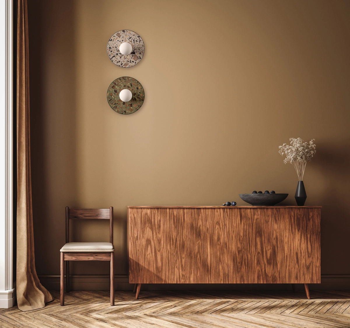 Wandlamp LEGRA crème