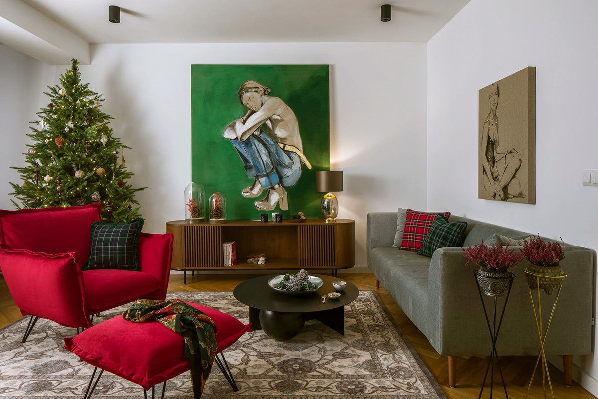 Tafellamp SALVADOR gerookt glas met een bruine kap en gouden afwerking