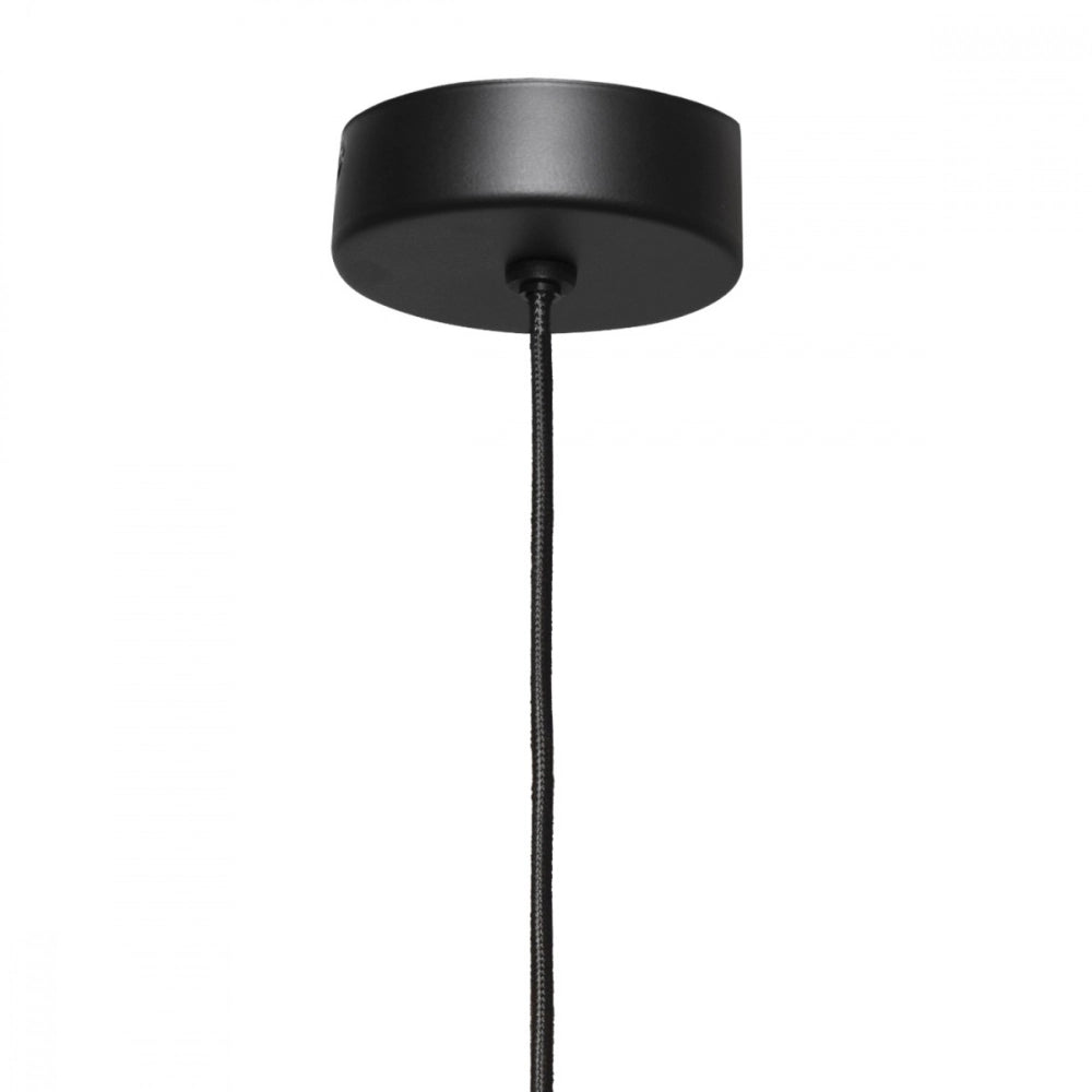 AVIA pendant lamp smoky black with black finish