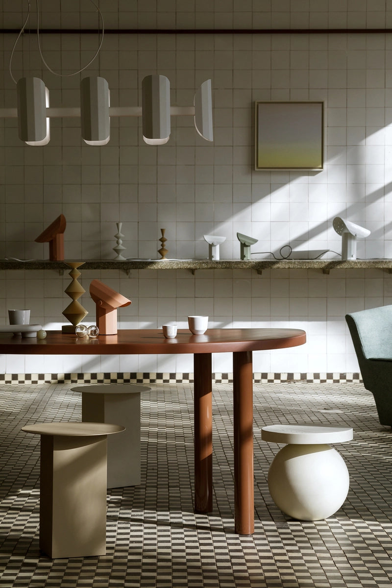 Draagbare lamp APOLIN wit