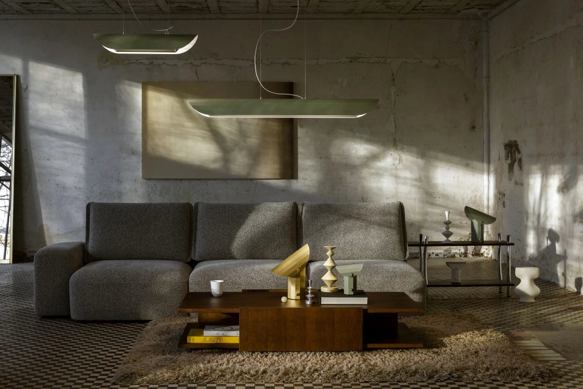 Tragbare Lampe APOLIN salbeigrün