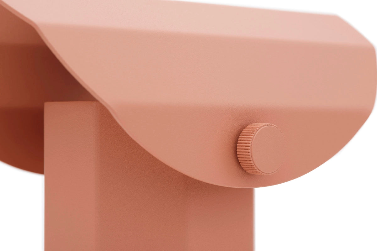 Portable lamp APOLIN broken pink