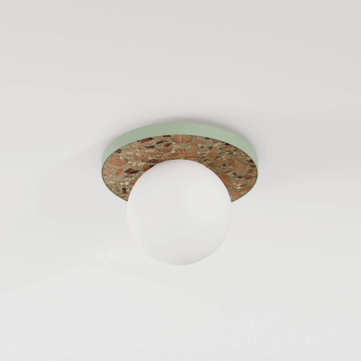 Plafon LEGRA szałwiowy