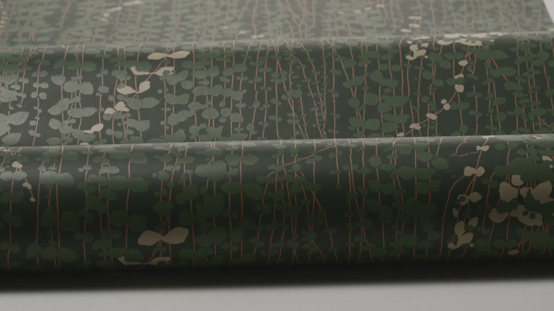 Behang met plantmotief RANKE groen