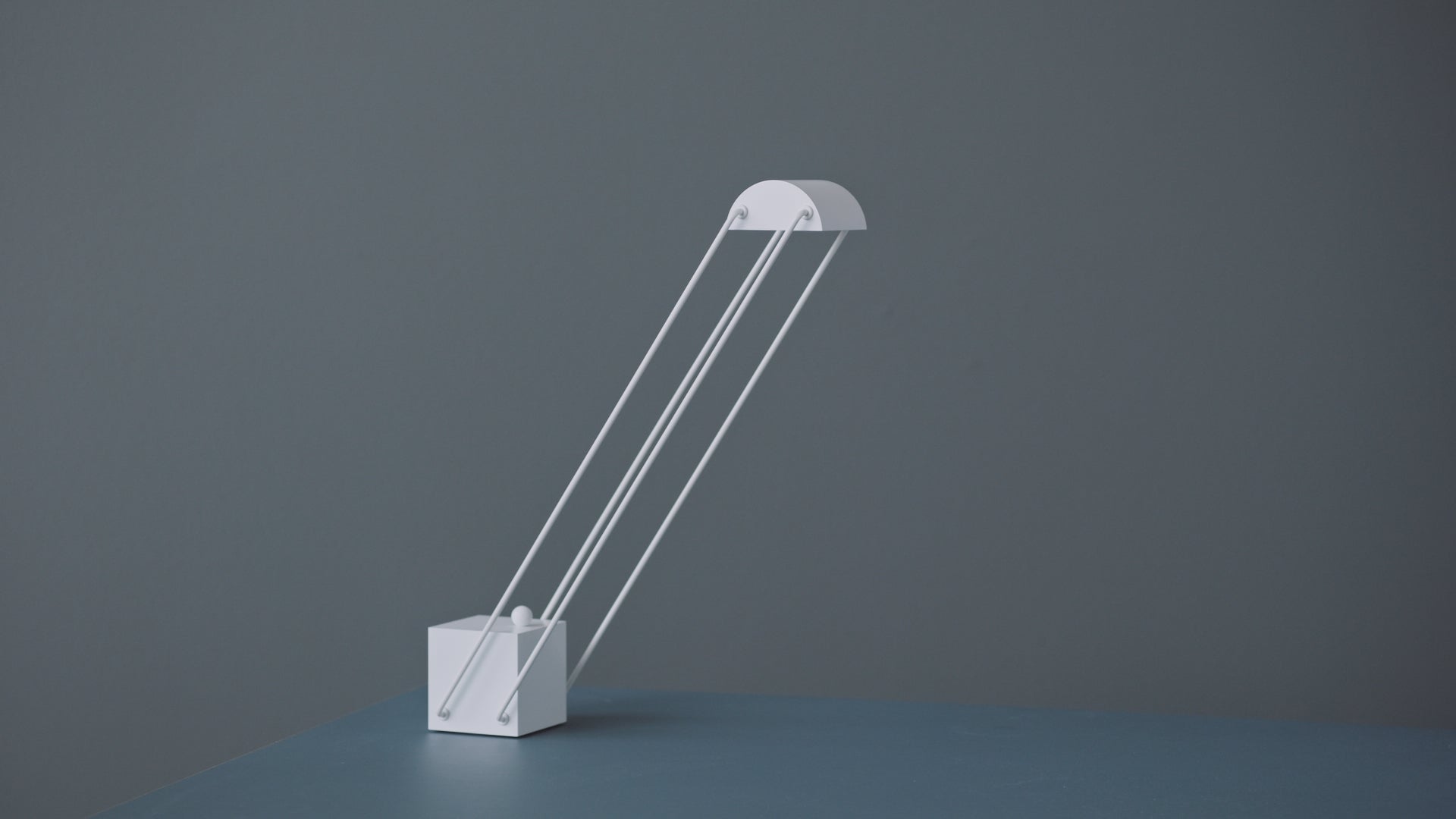 Schreibtischlampe TOKIO grau