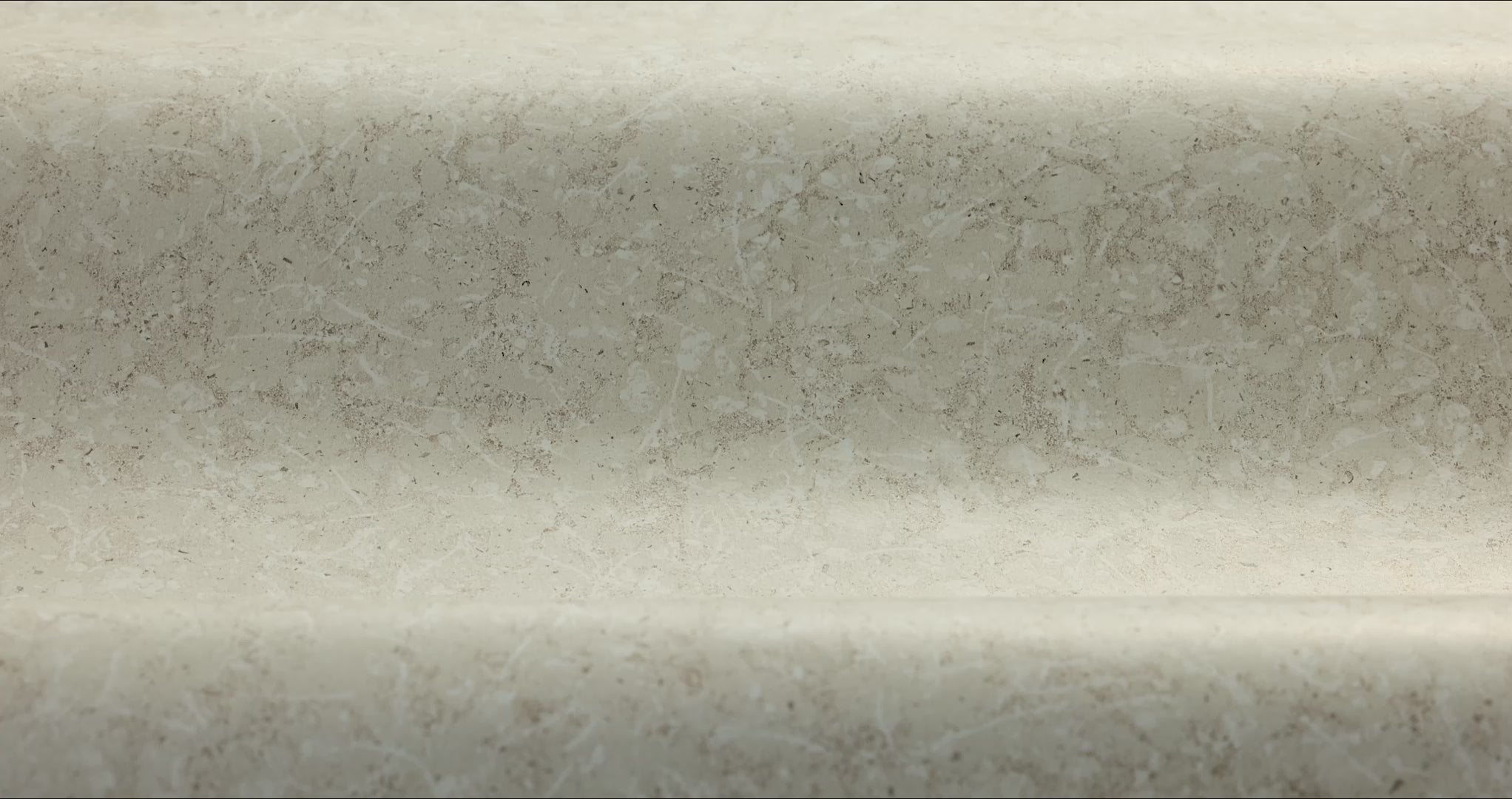 Tapete, die Stein imitiert, NORTHERN STONE, warmes Beige mit Weiß