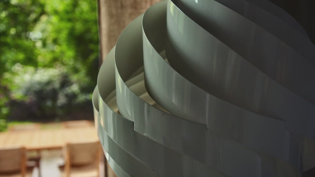 Pendelleuchte TURBO gebrochenes Weiß