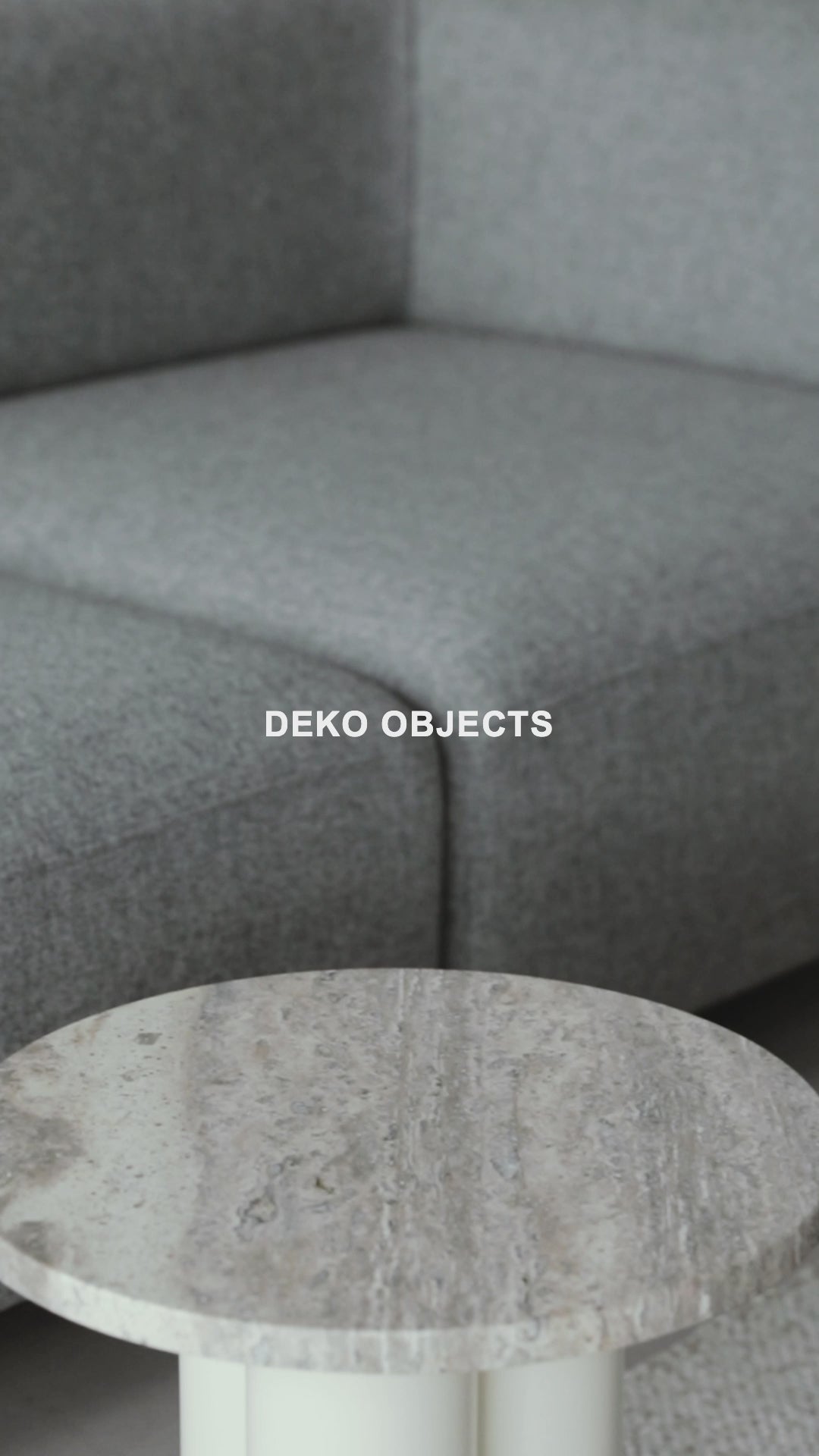 DEKO OBJECT vase brown