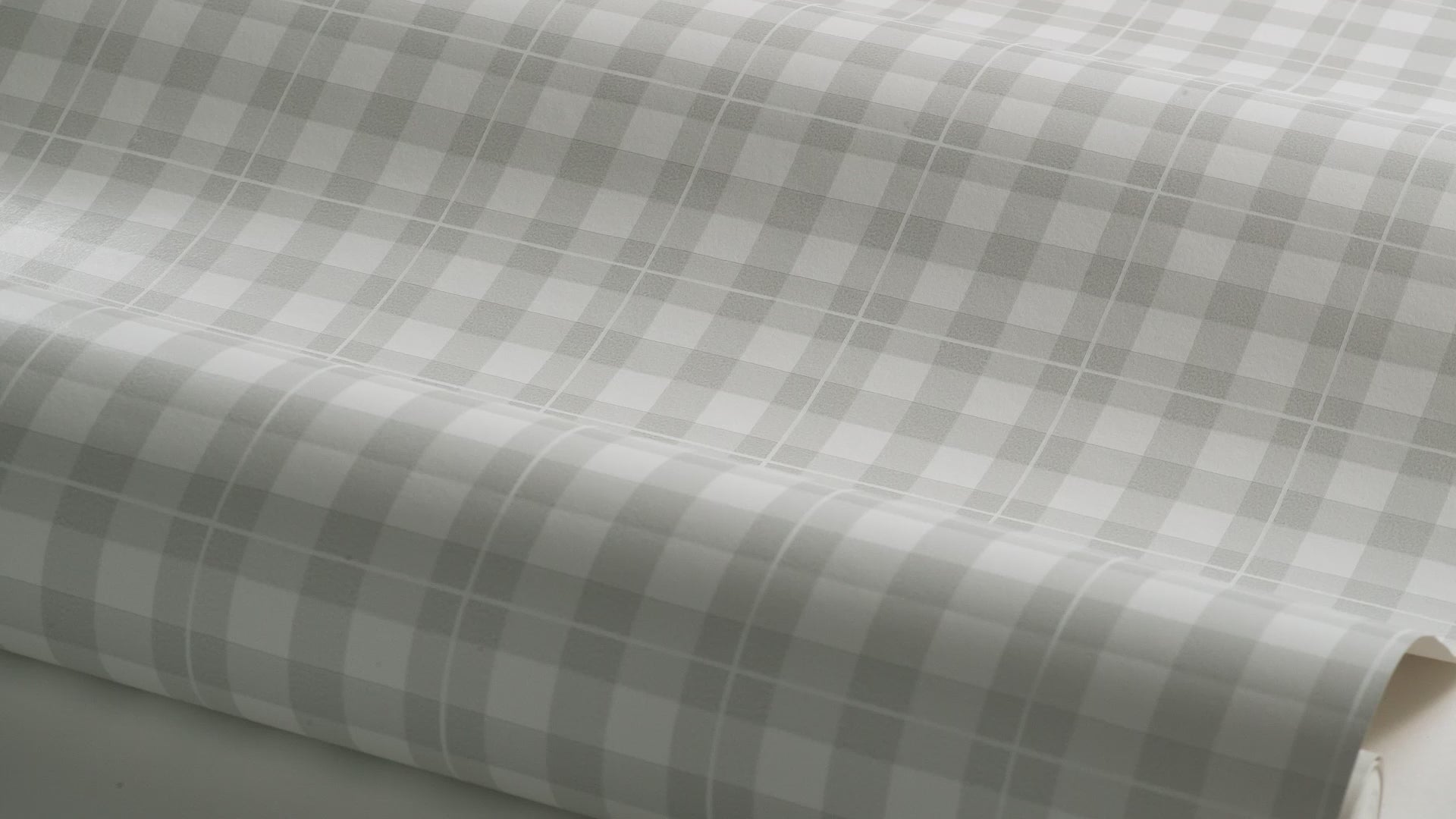 Geometrisch patroon behang in ruit FRIDA grijs met wit