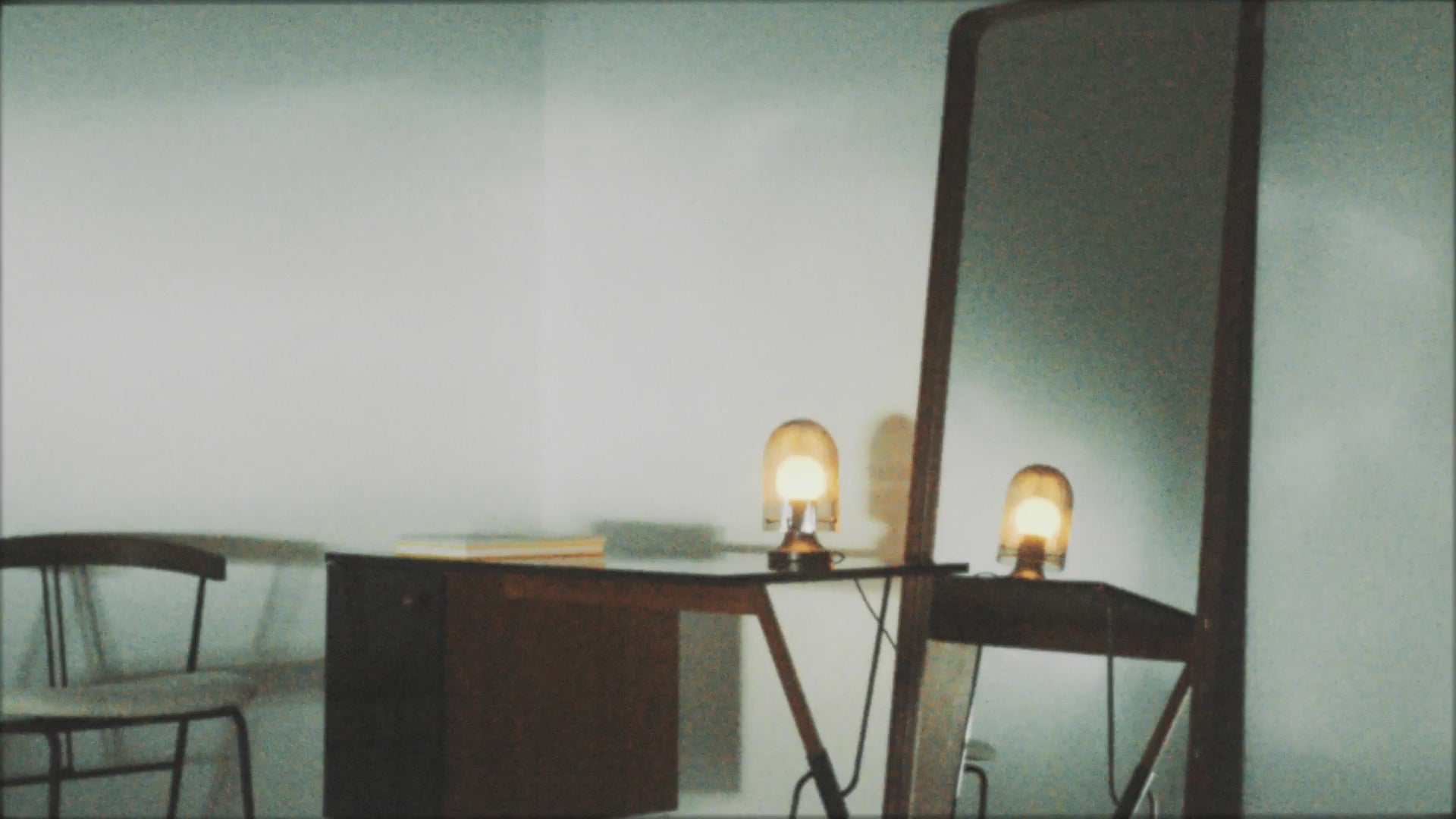 Tafellamp SEINE gerookt glas