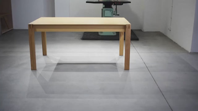 Uittrekbare tafel LENNOX eikenhout