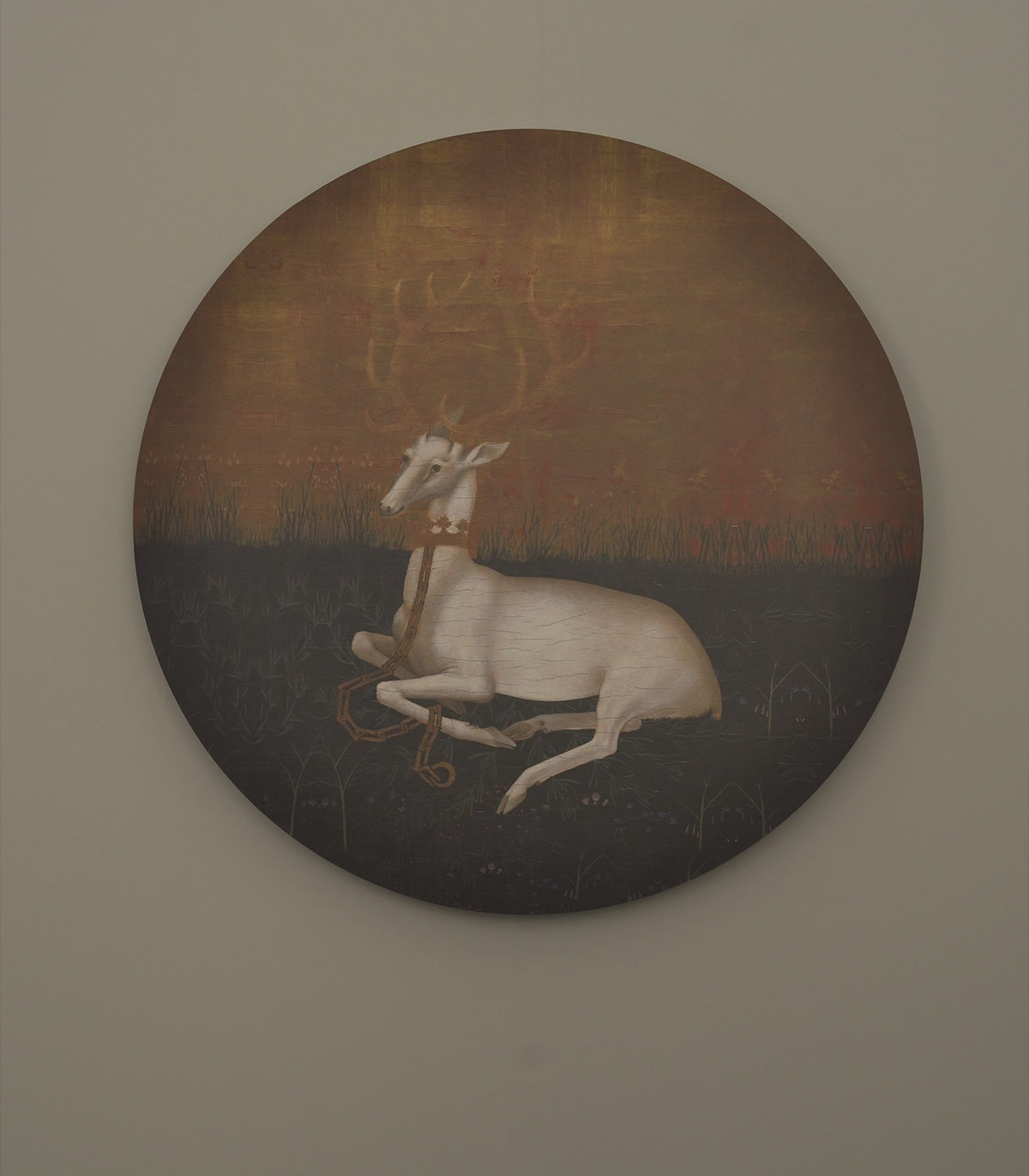 Wandleuchte DOTS LIGHTING - MAJESTIC REST gold mit grün