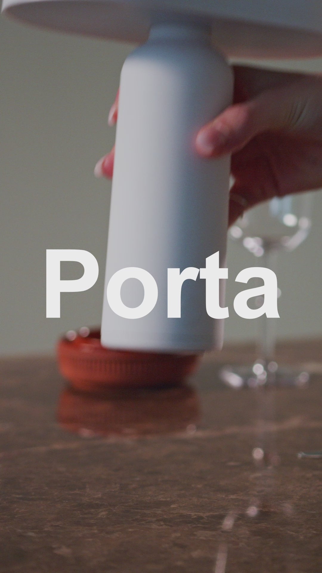 PORTA portable lamp white