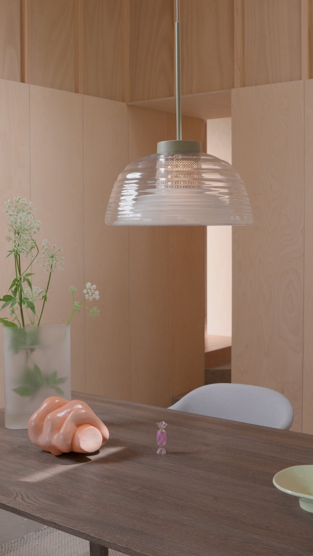 Lampa wisząca TWO-LAYER szary