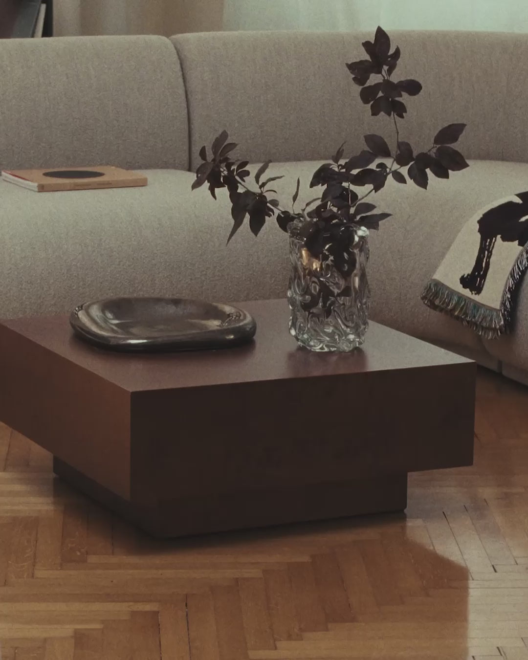 Vaas VIRELLE geblazen glas