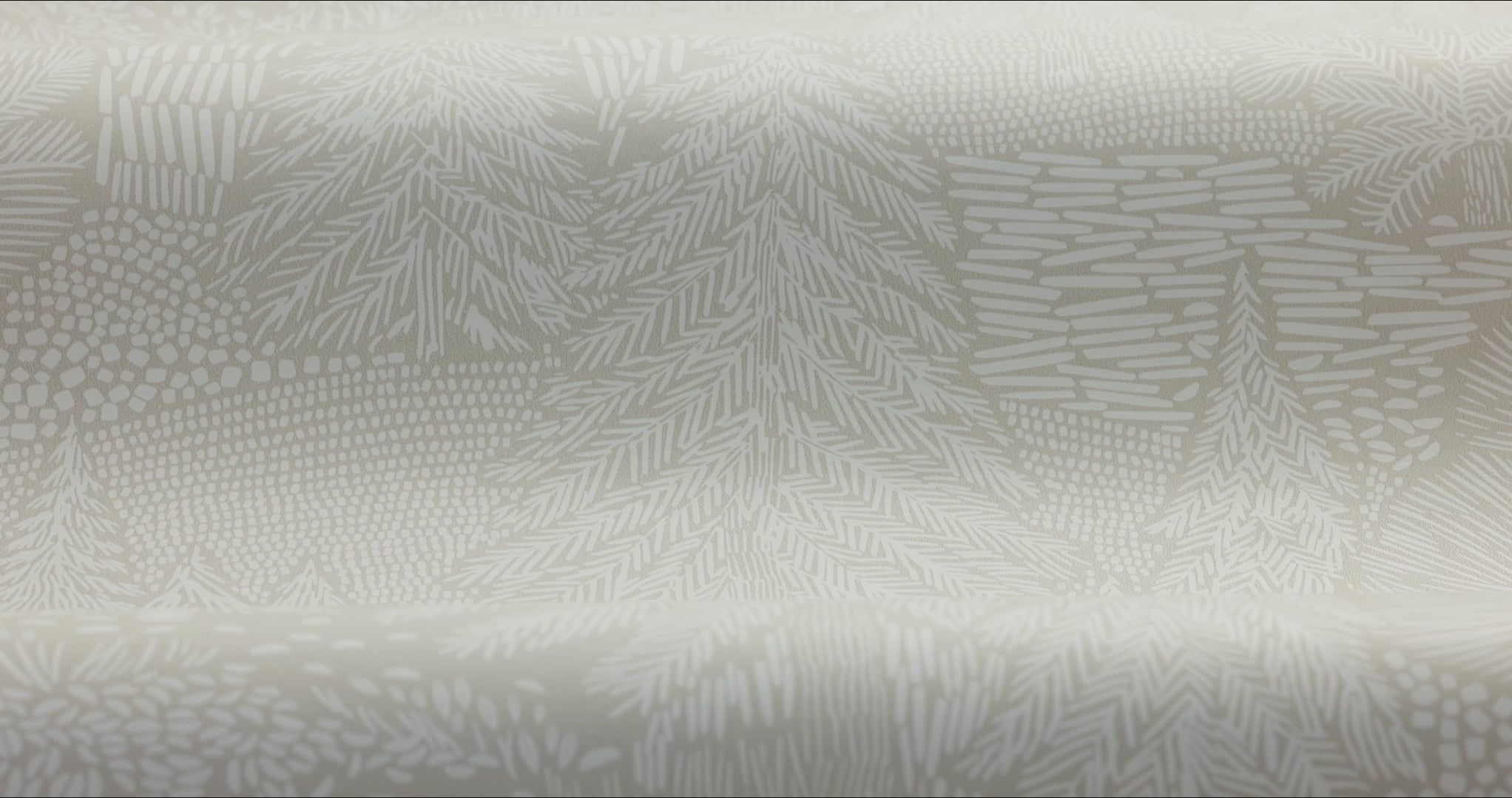 Behang met plantenmotief bomen NOORDEN BOS beige