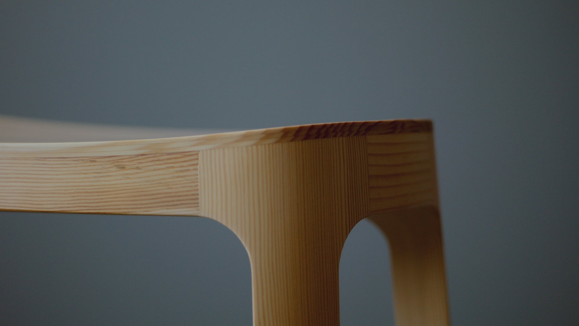 CROFTON Pine Wood Stool