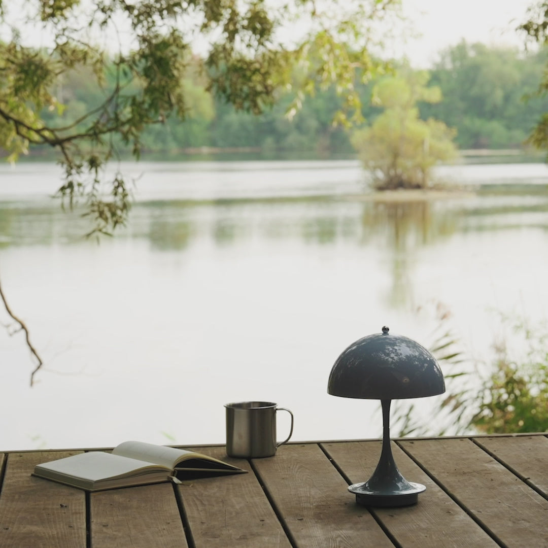 Tragbare Lampe PANTHELLA 160 weiß