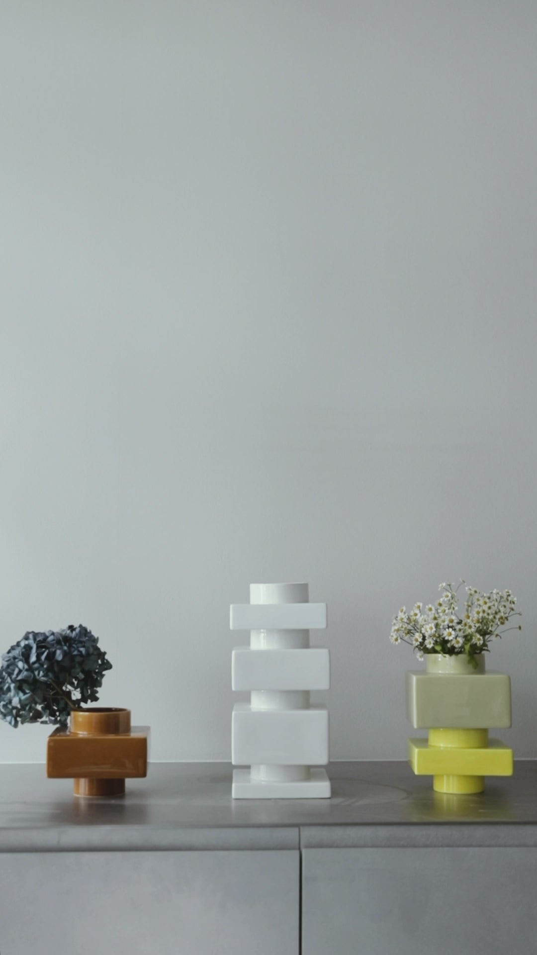 DEKO OBJECT vase brown