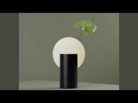 Vase MALEVICH blau mit Kupfer