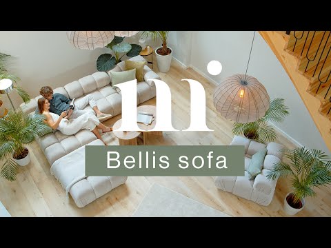 Velours bed met opbergruimte voor beddengoed BELLIS baksteen