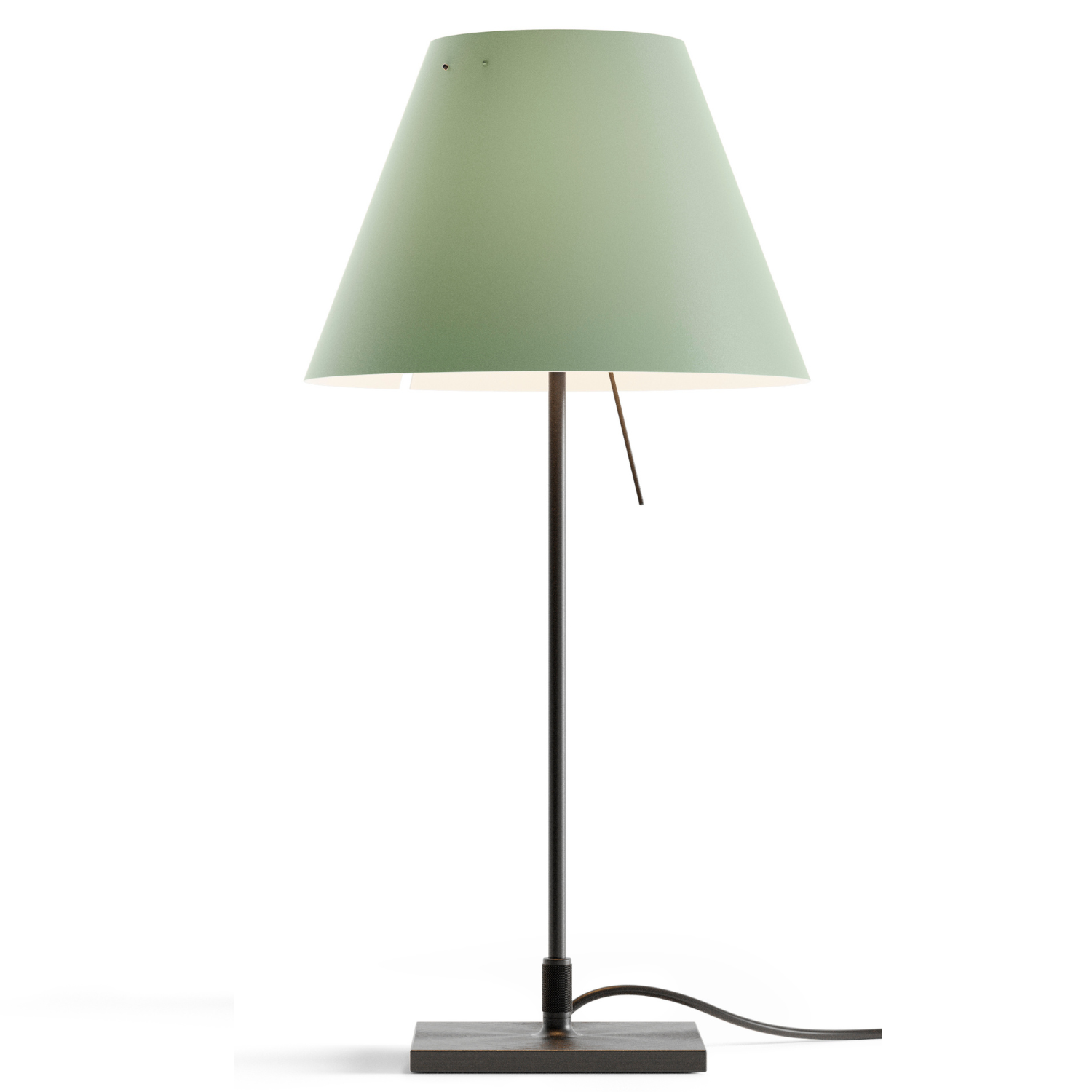 Tafellamp COSTANZINA groene kap