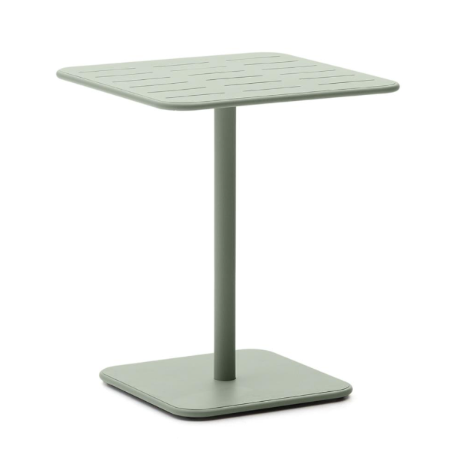 Tuin tafel BRAI olijfkleurig staal