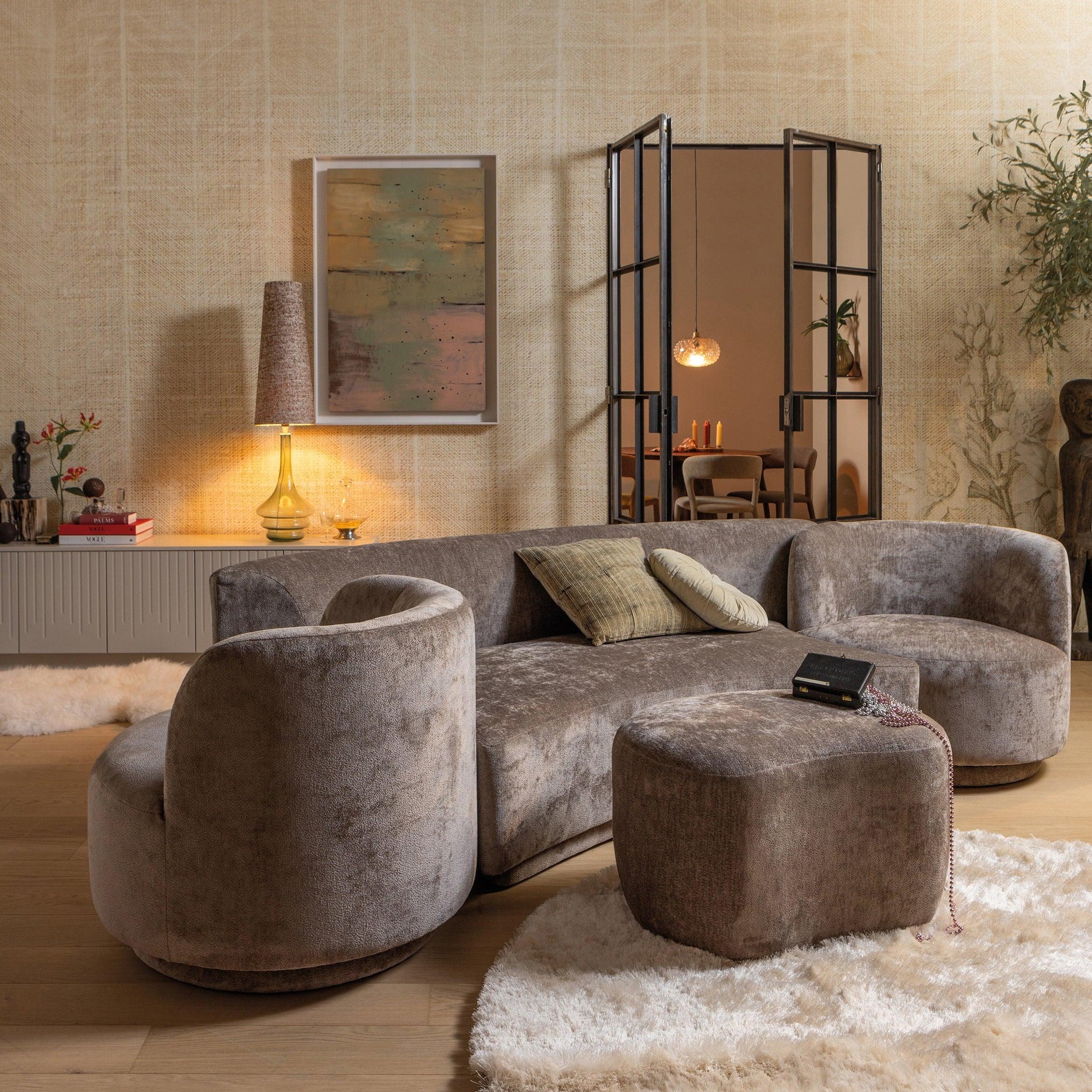 Puf POPULAR brązowy Be Pure    Eye on Design