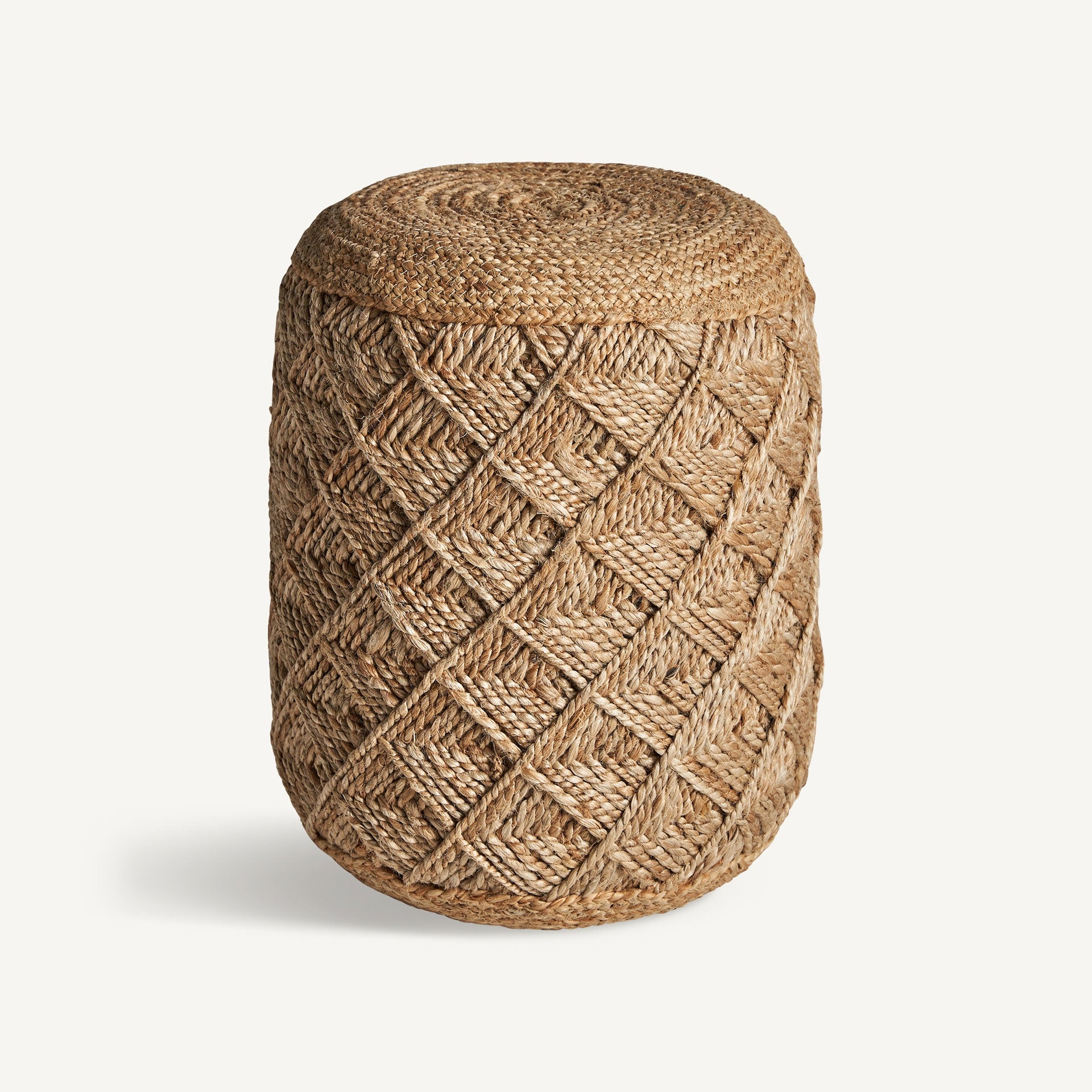 Puf ELGIN juta – plecionka