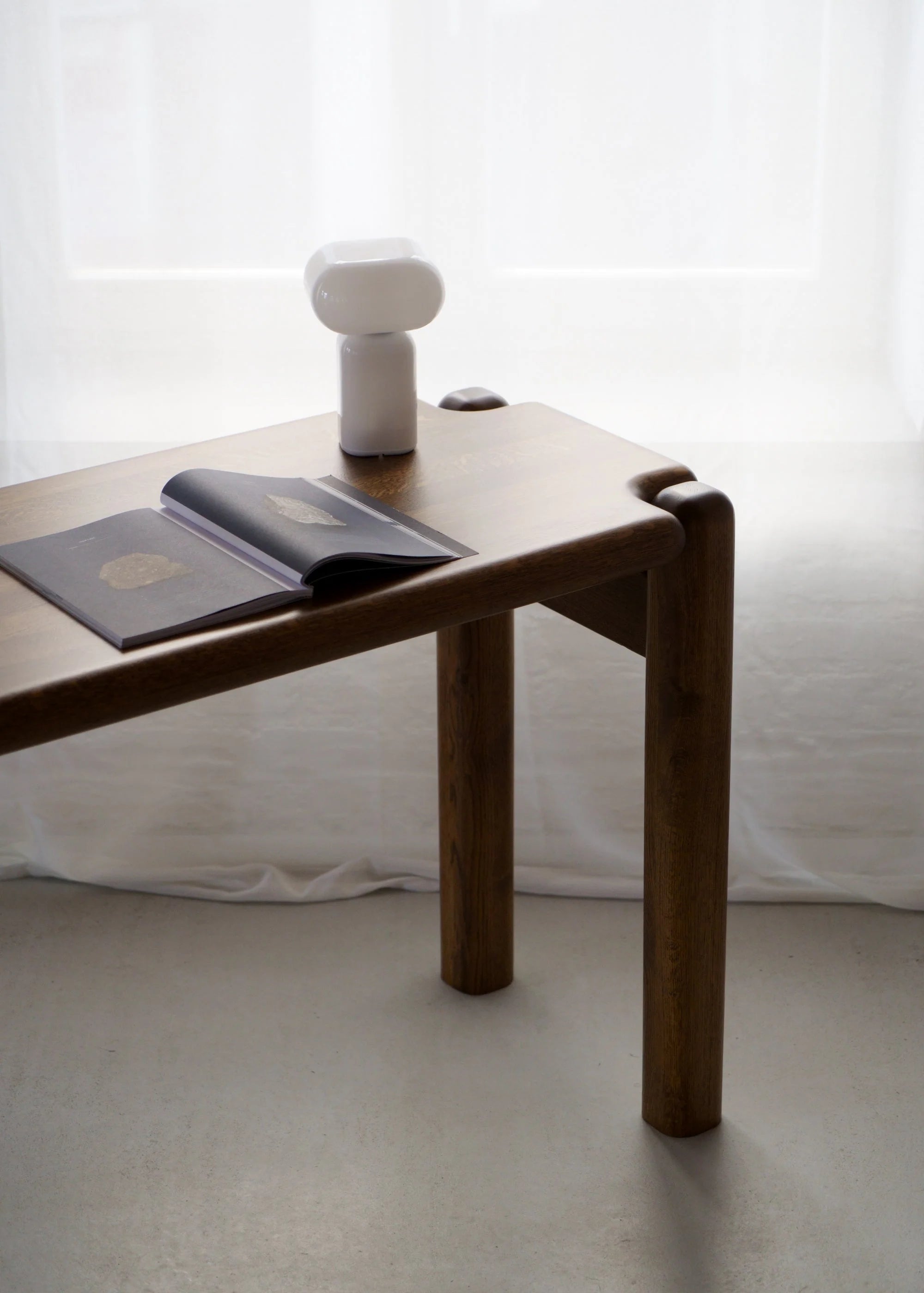 Biurko PUFFO aus Eichenholz